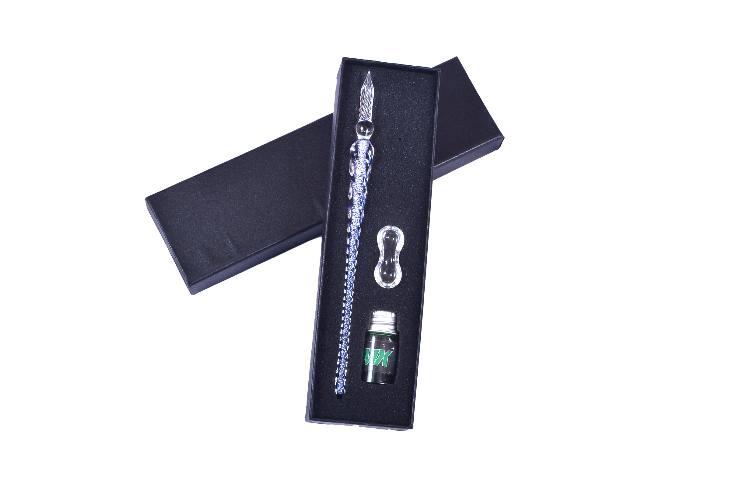 BLUE GLASS PEN