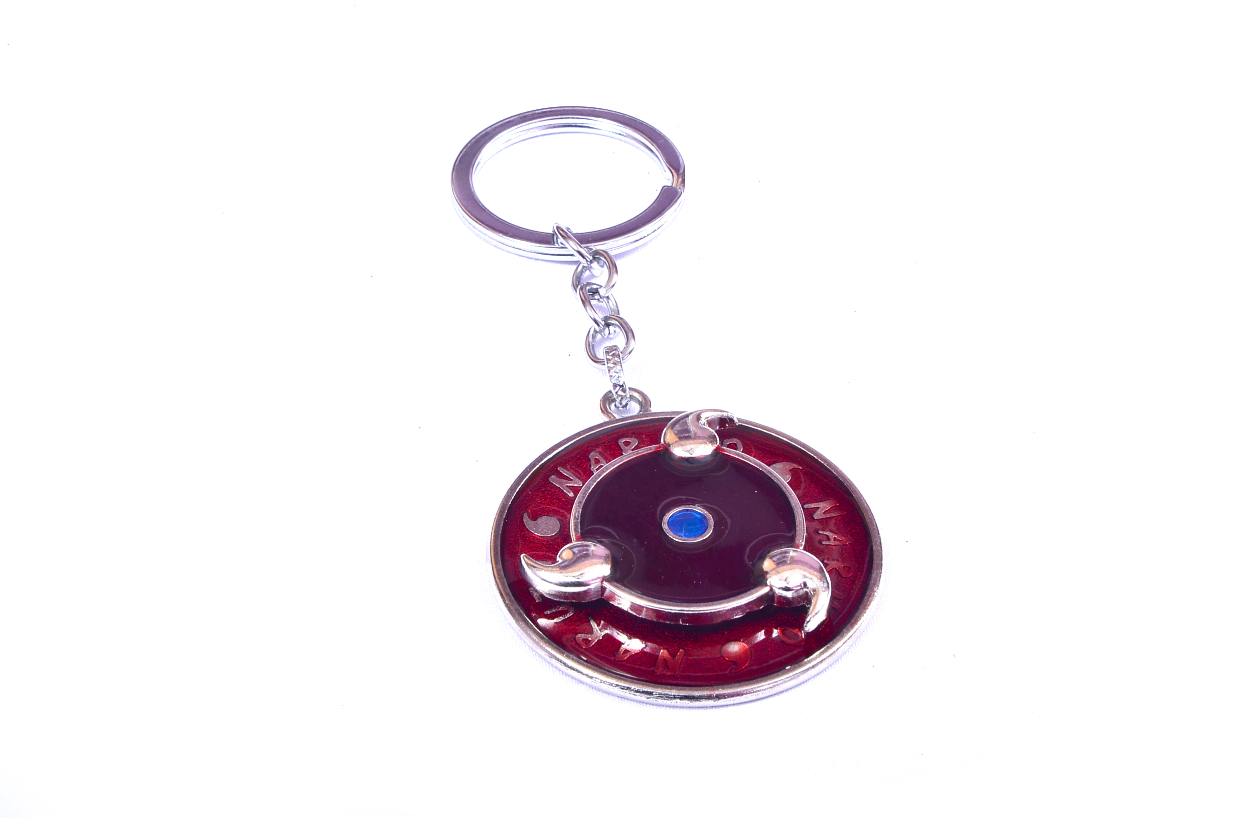 NARUTO SHARINGAN SPINNING KEYCHAIN – 3RD STAGE