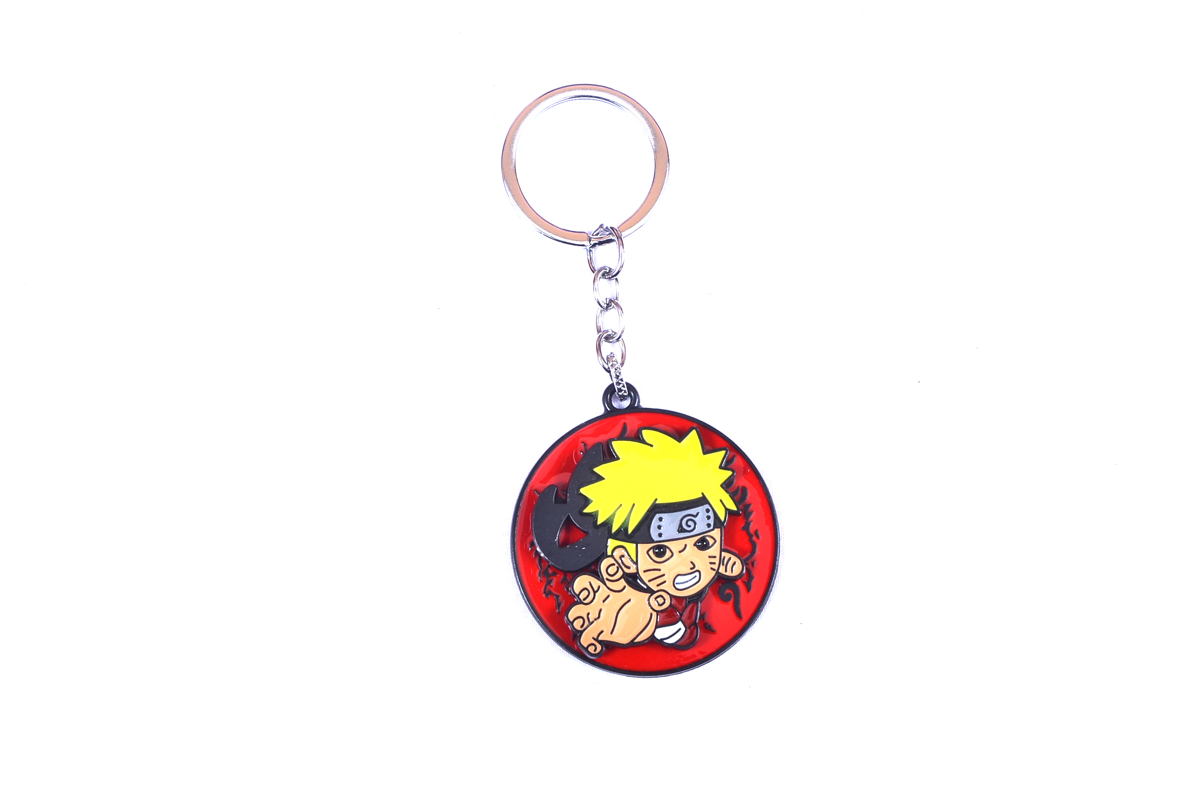 NARUTO CHARACTER SPINNING KEY CHAIN (NARUTO Design)