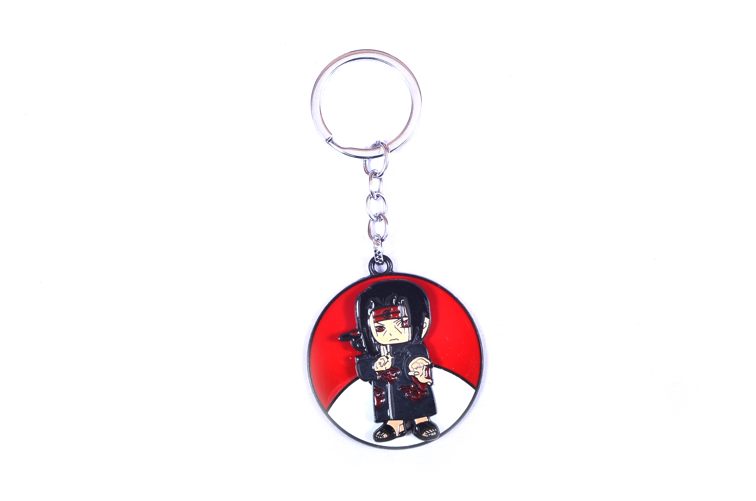 NARUTO CHARACTER SPINNING KEY CHAIN (Itachi)